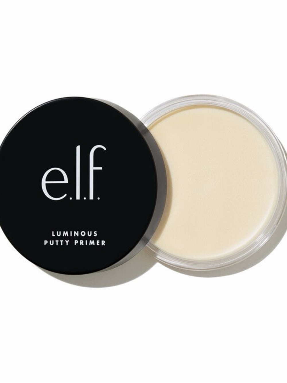 e.l.f. Luminous Putty Primer - Black Lid with Cream Primer